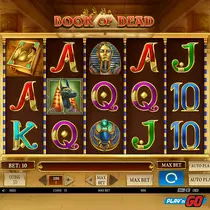 Revolution Casino - Book of Dead Slot Game by Play'n GO