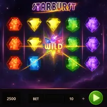 Revolution Casino - Starburst Slot Game by NetEnt